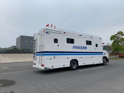 重汽汕德卡指挥车与移动手术车 医疗应急与指挥调度的新标杆